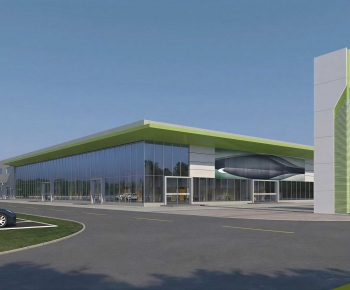 Modern Appearance Of Commercial Building-ID:151556027