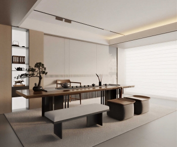 New Chinese Style Tea House-ID:724602946