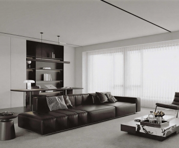 Modern A Living Room-ID:403302915