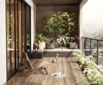 Modern Leisure Balcony-ID:215635062