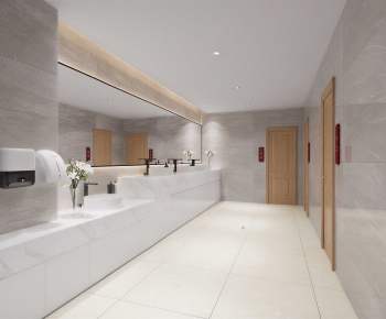 Modern Public Toilet-ID:422959342