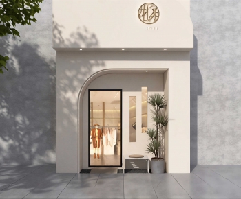 Modern Facade Element-ID:580996993