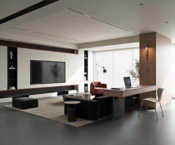 Modern A Living Room-ID:860728985