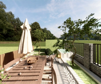 Modern Courtyard/landscape-ID:776448979
