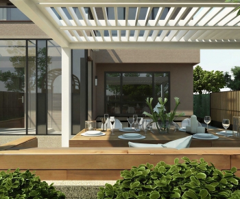 Modern Courtyard/landscape-ID:824218998