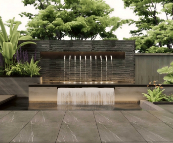 Modern Courtyard/landscape-ID:905571948