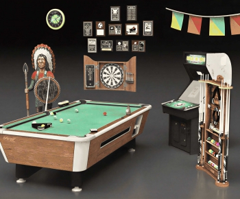 Modern Pool Table-ID:845119004
