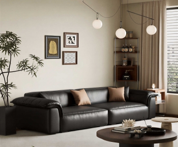 Modern A Living Room-ID:496750124