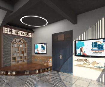 New Chinese Style Exhibition Hall-ID:634493113