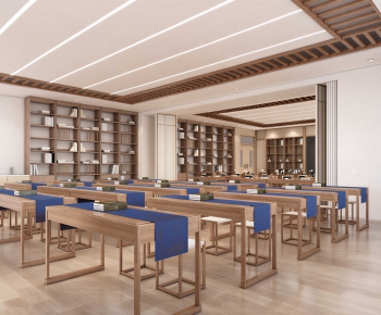 New Chinese Style School Classrooms-ID:628221994