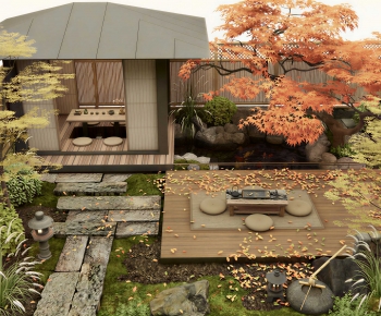 New Chinese Style Courtyard/landscape-ID:655359981