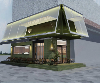 Modern Appearance Of Commercial Building-ID:352260115