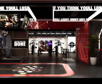 Industrial Style Gym-ID:313754084