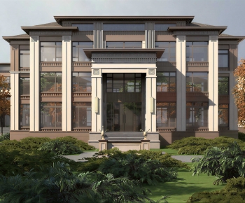 New Chinese Style Detached Villa-ID:386677033