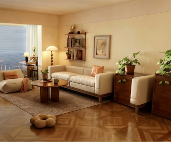 Modern A Living Room-ID:480277063