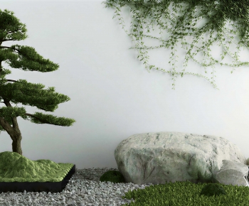 New Chinese Style Rockery Waterscape-ID:629890019