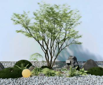 Japanese Style Courtyard/landscape-ID:250400077