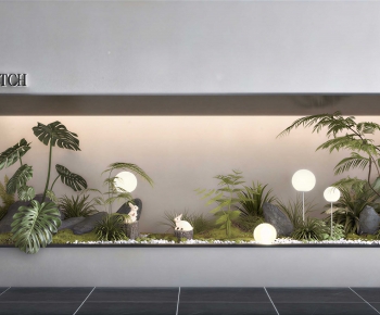 Modern Plant Landscaping-ID:824618109