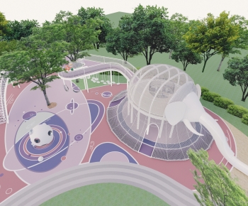 Modern Park Landscape-ID:798058994