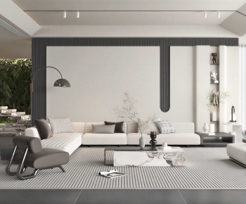 Modern A Living Room-ID:334791907
