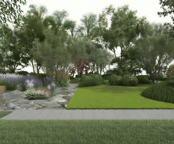 Modern Park Landscape-ID:219506039