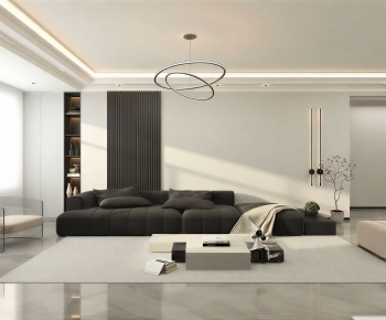 Modern A Living Room-ID:999279982