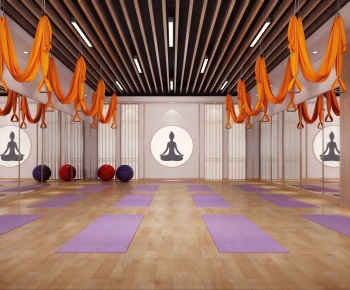 Modern Yoga Room-ID:323133951