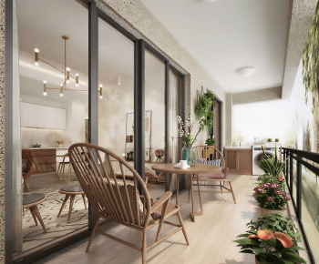 Modern Leisure Balcony-ID:153750902
