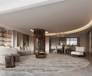Modern A Living Room-ID:387453089