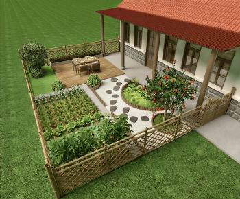 Modern Courtyard/landscape-ID:720113991
