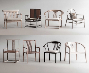 New Chinese Style Lounge Chair-ID:961750988