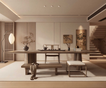 New Chinese Style Tea House-ID:323860638