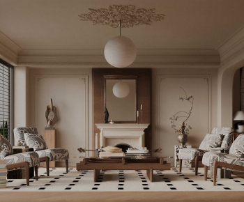 Modern A Living Room-ID:322164064