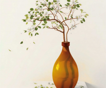 Modern Aquatic Green Plant-ID:633378987