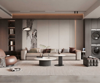 Modern A Living Room-ID:754276994