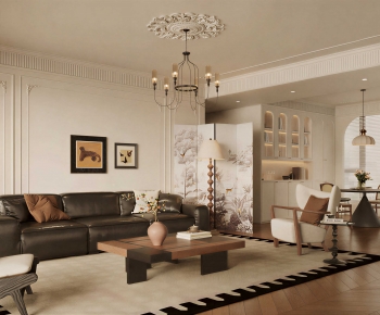 French Style A Living Room-ID:534238102
