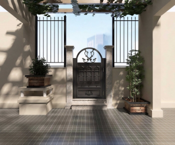 Modern Courtyard/landscape-ID:692842011