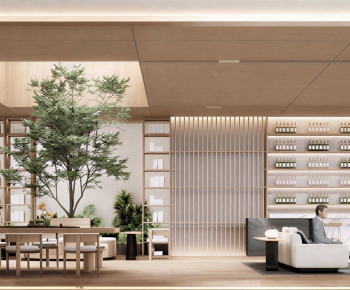 Modern Office Reception Desk-ID:290590052