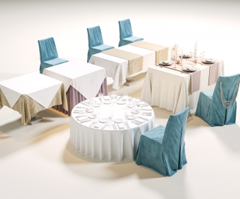 Modern Dining Table And Chairs-ID:483562955