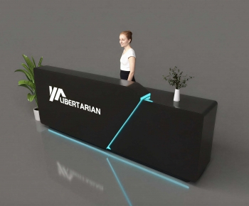Modern Reception Desk-ID:759715086