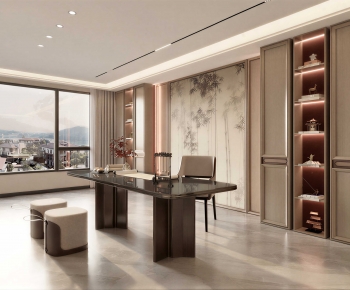 New Chinese Style Study Space-ID:372457982