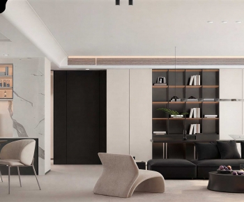 Modern A Living Room-ID:339844945