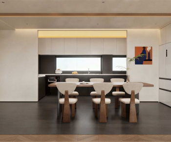 Modern Dining Room-ID:695847038