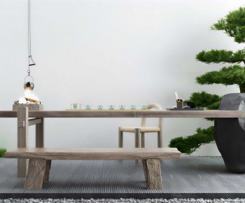 New Chinese Style Tea Tables And Chairs-ID:702279096