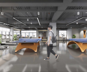 Industrial Style Gym-ID:464688064