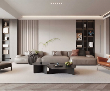 Modern A Living Room-ID:949625022