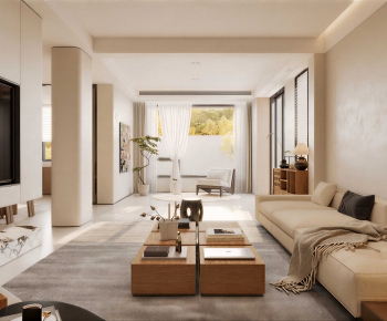 Modern A Living Room-ID:726900147