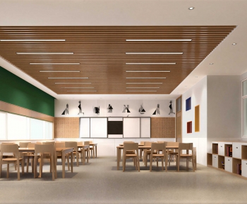 Modern School Classrooms-ID:163506989