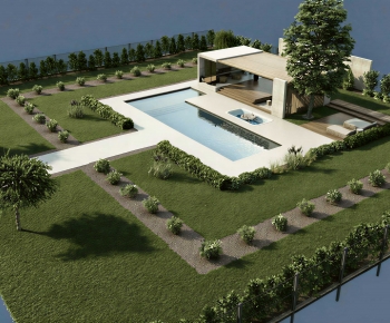 Modern Courtyard/landscape-ID:197280889