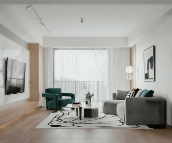 Modern A Living Room-ID:545834062